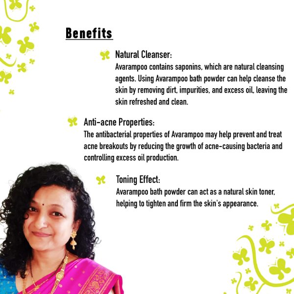 Avarampoo Bath Powder - 100g